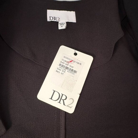 DR2 Daniel Rainn Long Open Jacket Cardigan Business Women - Picture 2 of 16